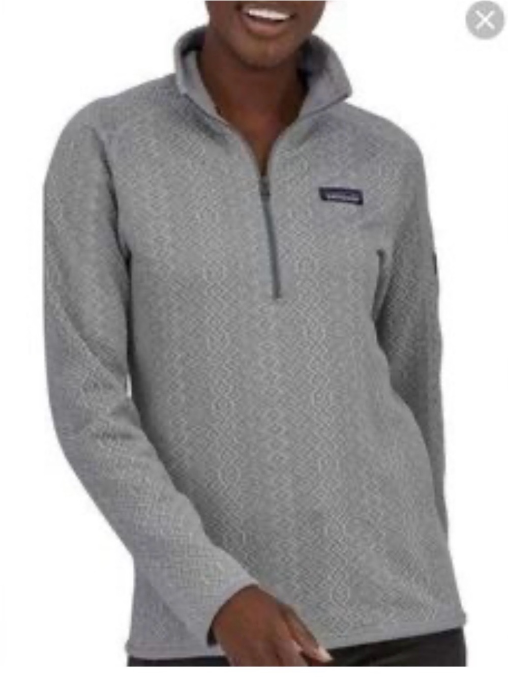 EUC Patagonia Women's Better Sweater 1/4 Zip Pullover